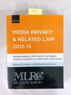 Media Privacy & Related Law 2012-13 (Media Privacy and Related Law)