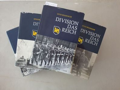 Division Das Reich : Der Weg der 2. SS-Panzer-Division "Das Reich" : Band I-V : 5 Bän