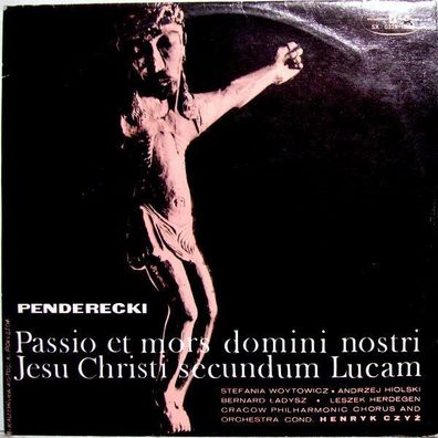 Polskie Nagrania Muza SX 0325-0326 - Passio Et Mors Domini Nostri Jesu Christi S