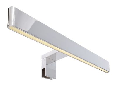 Deko Light Spiegel Line I Spiegelleuchte LED silber, weiß IP44 380lm 3000K >80 Ra 120