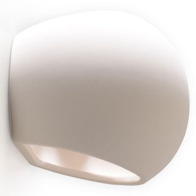 Sollux GLOBE moderne Keramik Wandleuchte weiss 1-flg. E27