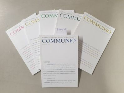 Communio 51. Jahrgang komplett Internationale Katholische Zeitschrift :