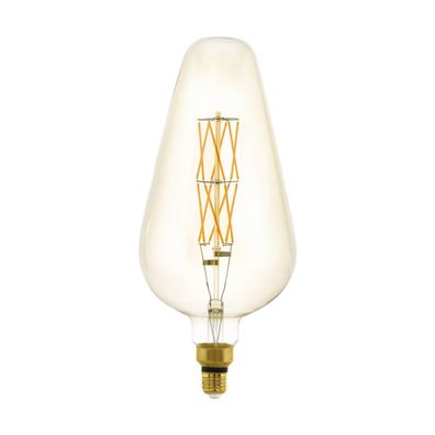 EGLO LED Leuchtmittel E27 D165 8W 806lm 2100K amber dimmbar 166x352mm