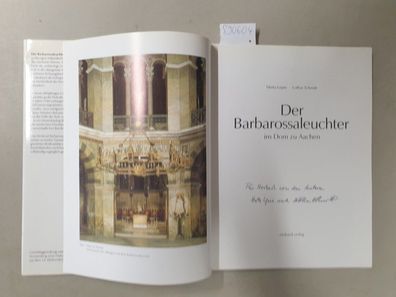 Der Barbarossaleuchter im Dom zu Aachen : (von beiden Autoren signiert) :