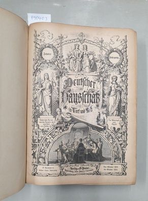 Deutscher Hausschatz in Wort und Bild : 10. Jahrgang : No. 1-52 : Oktober 1883 bis Ok