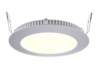 Deko Light LED Panel 8 Einbaustrahler silber 590lm 2700K >80 Ra 115° Modern