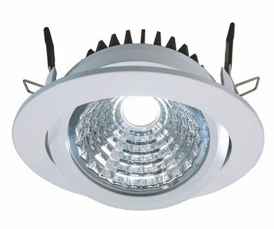 Deko Light COB 95 Einbaustrahler LED weiß 900lm 6000K >90 Ra 40° Modern