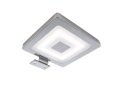 Deko Light Spiegel Eckig Möbelaufbauleuchte LED silber IP44 300lm 4000K >80 Ra 120° M