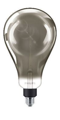 Philips LED E27 A160 Deko Giant Leuchtmittel 6,5W 200lm 1800K extra-warmweiss smoky d