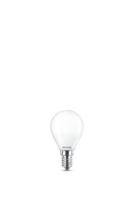 Philips LED E14 P45 2er Set Leuchtmittel 4,3W 470lm 2700K warmweiss 4,5x4,5x8,2cm