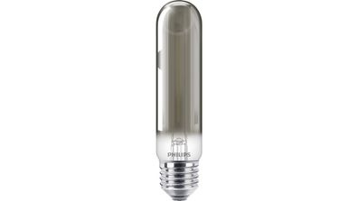 Philips LED E27 T32 Deko Leuchtmittel 2,3W 136lm 1800K extra-warmweiss smoky 3,2x3,2x