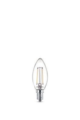 Philips LED E14 B35 Leuchtmittel 2W 250lm 2700K warmweiss 3,5x3,5x9,7cm
