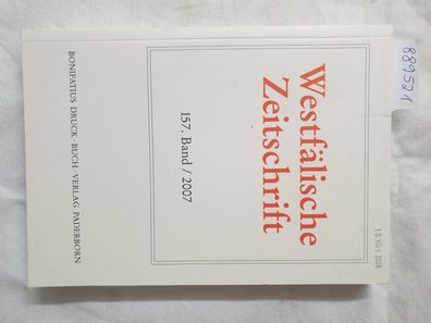 Westfälische Zeitschrift : 157. Band 2007 :