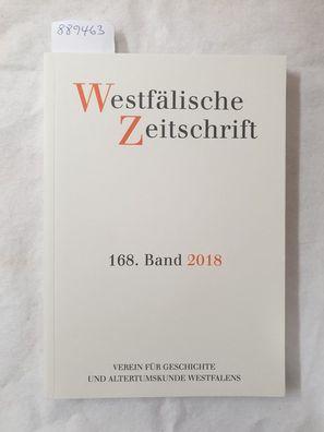 Westfälische Zeitschrift : 168. Band 2018 :