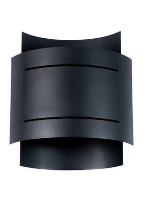 Sollux Hestia Wandlampe schwarz G9 dimmbar 21x8,5x23cm