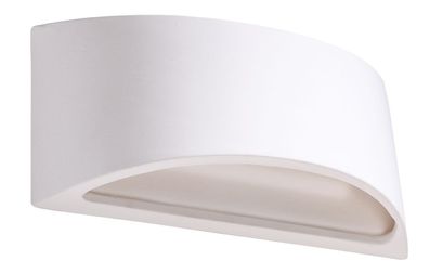 Sollux Vixen Wandlampe weiß G9 dimmbar 31,5x9,5x14cm