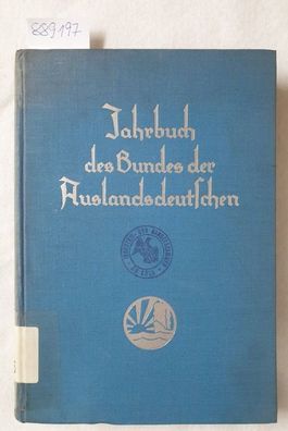Jahrbuch des Bundes der Auslandsdeutschen :