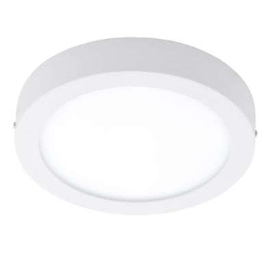 EGLO Connect FUEVA-C LED RGB Aufbaulampe 225mm rund weiss App Steuerbar