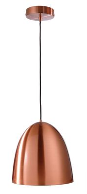 Deko Light Bell Pendelleuchte kupfer, weiß 1 flg. E27 Modern, Kupfer