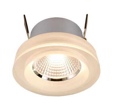 Deko Light COB 68 Acryl Einbaustrahler LED silber 675lm 2700K >80 Ra 30° Modern