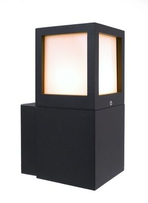 Deko Light Facado A Wandleuchte außen anthrazit IP54 1 flg. E27 Modern