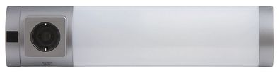 Rabalux Soft Unterbauleuchte 1x G23 silber 385mm mit Steckdose