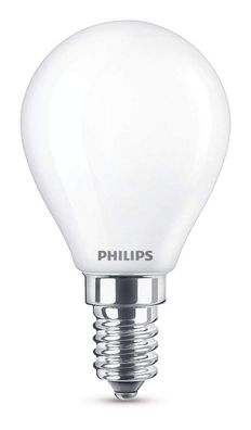 Philips LED classic E14 P45 Leuchtmittel 4,3W 470lm 2700K warmweiss