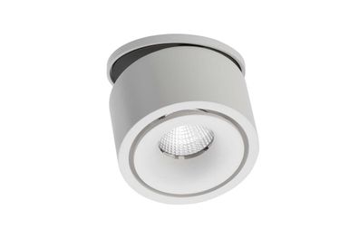 Lumexx Mini Semi LED Einbauleuchte weiß/ schwarz 7W, 550lm, 2700k