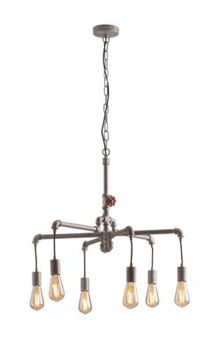 Luce Design Amarcord Hängeleuchte Zink E27 30x69x26cm