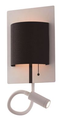 Luce Design Pop LED Wandleuchte weiß, schwarz 100lm 4000K 9x18x25,5cm