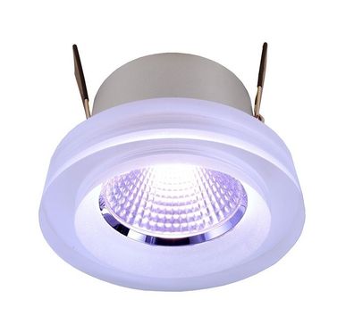 Deko Light COB 68 Acryl Einbaustrahler LED silber 230lm 45° Modern