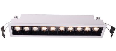 Deko Light Ceti 10 Einbaustrahler LED weiß-matt, schwarz 1545lm 2900K >90 Ra 45° Mode