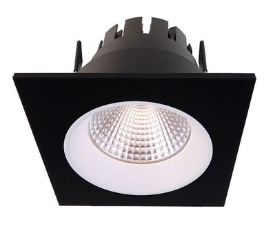 Deko Light Orionis Einbaustrahler LED schwarz-matt 645lm 2700K >80 Ra 30° Modern