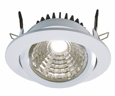 Deko Light COB 95 Einbaustrahler LED weiß 860lm 4000K >90 Ra 40° Modern