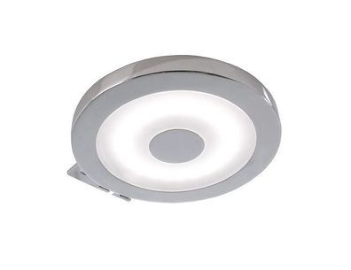 Deko Light Spiegel Rund Möbelaufbauleuchte LED silber IP44 300lm 4000K >80 Ra 120° Mo