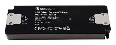 Deko Light Netzgerät FLAT UT24V 50W schwarz