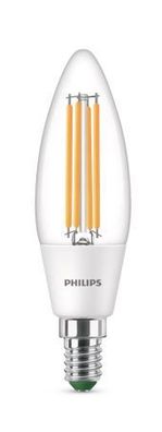 Philips LED E14 B35 Leuchtmittel 2,3W 485lm 4000K neutralweiss 3,5x3,5x12,5cm