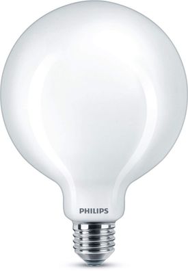 Philips LED E27 G120 Leuchtmittel 7W 806lm 2700K warmweiss 12,5x12,5x17,7cm