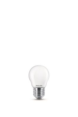 Philips LED E27 P45 Leuchtmittel 6,5W 806lm 2700K warmweiss 4,5x4,5x7,8cm