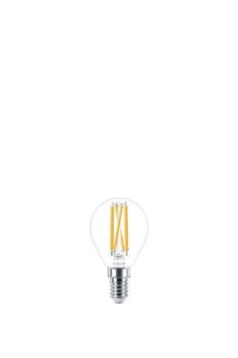 Philips LED E14 P45 Leuchtmittel 3,4W 470lm 2200-2700K warmweiss dimmbar 4,5x4,5x8cm