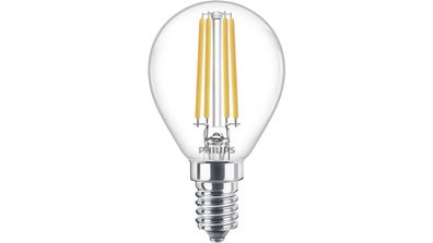 Philips LED E14 P45 Leuchtmittel 6,5W 806lm 2700K warmweiss 4,5x4,5x8cm