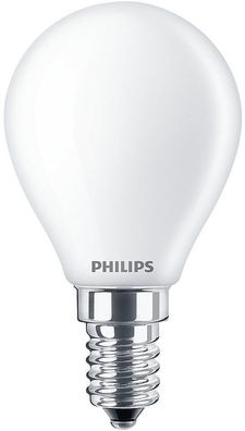 Philips LED E14 P45 Leuchtmittel 6,5W 806lm 4000K neutralweiss 4,5x4,5x8cm