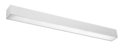Thoro Pinne 67 LED Wandlampe grau 3179lm 4000K 67x6x6cm