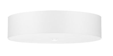 Sollux Skala 50 Deckenlampe weiß 5x E27 dimmbar 50x50x16cm