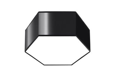 Sollux Sunde 13 Deckenlampe schwarz 2x E27 dimmbar 30,5x26,5x13,5cm