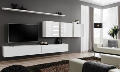 Wohnzimmermöbel Weiß Sideboard Designer Stil Modern Holzmöbel Einrichtung Neu