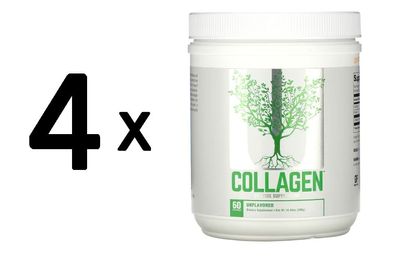 4 x Collagen, Unflavored - 300g