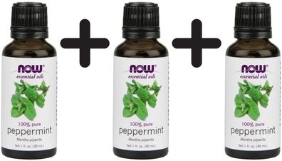 3 x Peppermint Oil - 30 ml.