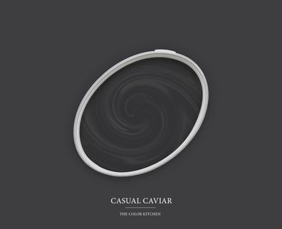 A.S. Création Wandfarbe TCK1007 5l Casual Caviar Farbe Innen Schwarz