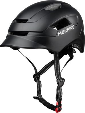 Mokfire Helm für Erwachsene Männer Frauen Frauen mit USB-Licht & Visier, Helme C